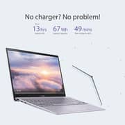ASUS Zenbook 13 OLED Slim Laptop - 11th Gen Core i7 2.8GHz 16GB 1TB Shared Win11Home 13.3inch FHD OLED Lilac Mist English/Arabic Keyboard UX325EA-OLED0W1W