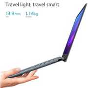 ASUS ZenBook 13 OLED (2020) Laptop - 11th Gen / Intel Core i5-1135G7 / 13.3inch FHD OLED / 8GB RAM / 512GB SSD / Shared Intel Iris Xe Graphics / Windows 11 Home / English & Arabic Keyboard / Pine Grey / Middle East Version - [UX325EA-OLED105W]