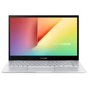 ASUS VivoBook Flip 14 (2020) Laptop - 11th Gen / Intel Core i3-1115G4 / 14inch FHD / 8GB RAM / 256GB SSD / Shared Intel UHD Graphics / Windows 11 Home / English & Arabic Keyboard / Transparent Silver / Middle East Version - [TP470EA-EC511W]