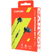 Canyon Sep-3 Stereo Earphones With Microphone Metallic Shell