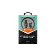 Canyon Um-5 Micro Usb 2.0 Standard Cable Power & Data Output 5v 2a Od 3.5mm Metallic Jacket 1m