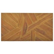 Vidaxl Coffee Table Erosion Solid Teak Wood 110x60x38 Cm