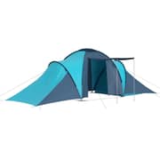 Vidaxl Camping Tent 6 Persons Blue And Light Blue