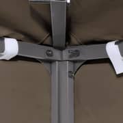 Vidaxl Gazebo Top Cover 310 G/m² 3x4 M Taupe