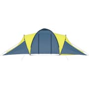 Vidaxl Camping Tent 6 Persons Blue And Yellow