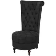 Vidaxl High Back Sofa Chair Black