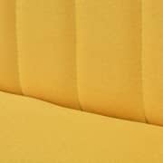 244074 Vidaxl Sofa Fabric 117x55,5x77 Cm Yellow