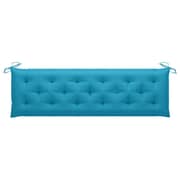 Vidaxl Garden Bench Cushion Light Blue 180x50x7 Cm Fabric