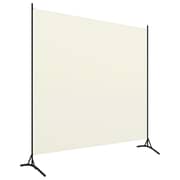 Vidaxl 1-panel Room Divider Cream White 175x180 Cm