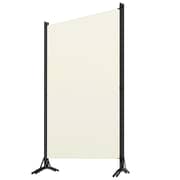 Vidaxl 3-panel Room Divider Cream White 260x180 Cm