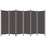 Vidaxl 6-panel Room Divider Anthracite 300x180 Cm