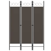 Vidaxl 3-panel Room Divider Anthracite 120x180 Cm