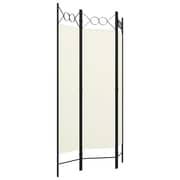 Vidaxl 3-panel Room Divider Cream White 120x180 Cm