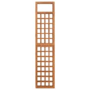Vidaxl 3-panel Room Divider/trellis Solid Fir Wood 121x180.5 Cm
