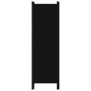 Vidaxl 3-panel Room Divider Black 150x180 Cm