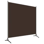Vidaxl 1-panel Room Divider Brown 175x180 Cm