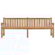 Vidaxl Garden Bench 228 Cm Solid Teak Wood