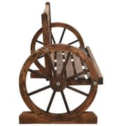 Vidaxl Garden Bench 112 Cm Solid Firwood