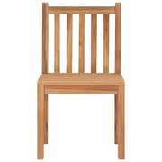 Vidaxl Garden Chairs 2 Pcs Solid Teak Wood