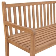 Vidaxl Garden Corner Bench 185x185x90 Cm Solid Teak Wood