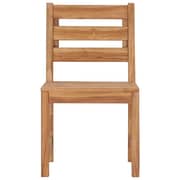 Vidaxl Garden Chairs 2 Pcs Solid Teak Wood