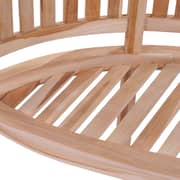 Vidaxl Banana Bench 200 Cm Solid Teak Wood