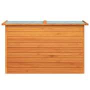 Vidaxl Garden Storage Box 126x72x72 Cm Wood