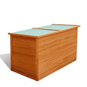 Vidaxl Garden Storage Box 126x72x72 Cm Wood