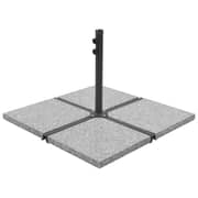 Vidaxl Umbrella Weight Plate Granite 25 Kg Square Grey