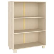 vidaXL Book Cabinet HAMAR Honey Brown 85x35x112 cm Solid Wood Pine