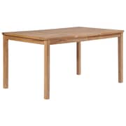 Vidaxl Garden Table 150x90x77 Cm Solid Teak Wood