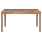 Vidaxl Garden Table 150x90x77 Cm Solid Teak Wood