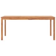 Vidaxl Garden Dining Table 180x90x77 Cm Solid Teak Wood