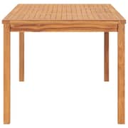 Vidaxl Garden Dining Table 180x90x77 Cm Solid Teak Wood