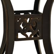 Vidaxl Garden Table Bronze 78x78x72 Cm Cast Aluminium