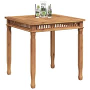 Vidaxl Garden Dining Table 80x80x80 Cm Solid Teak Wood