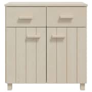 vidaXL Sideboard HAMAR Honey Brown 79x40x80 cm Solid Wood Pine