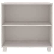 vidaXL Sideboard HAMAR White 85x35x80 cm Solid Wood Pine