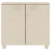vidaXL Sideboard HAMAR Honey Brown 85x35x80 cm Solid Wood Pine