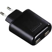 Hama Duolader Universal USB Charger Black