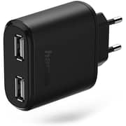 Hama Duolader Universal USB Charger Black
