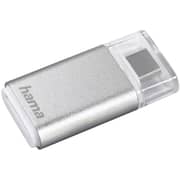 Hama OTG Micro SD Card Reader USB 3.1 Type C Silver 181020
