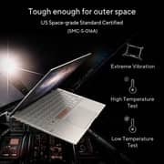 أسوس زينبوك 14X أوليد لابتوب Space Edition UX5401ZAS-OLED007W - Core i7 2.3 جيجا هرتز 16 جيجابايت 1 تيرابايت ويندوز 10 14 بوصة 2.8 كيلو تيتانيوم زيرو-جي لوحة مفاتيح باللغتين العربية والإنجليزية