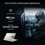 أسوس زينبوك 14X أوليد لابتوب Space Edition UX5401ZAS-OLED007W - Core i7 2.3 جيجا هرتز 16 جيجابايت 1 تيرابايت ويندوز 10 14 بوصة 2.8 كيلو تيتانيوم زيرو-جي لوحة مفاتيح باللغتين العربية والإنجليزية