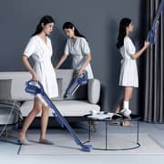 Deerma Portable 2-In-1 Handheld Vacuum Cleaner 0.8L, 600 kW - Blue TRZ-DX810