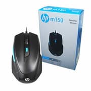 HP M150 Wired USB Gaming Optical Mouse, 6 button, 1000/1600 Selectable DPI