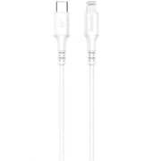 Blupebble PowerFlow USB Type-C To Lightning Cable 1m White