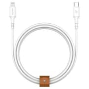 Blupebble PowerFlow USB Type-C To Lightning Cable 1m White