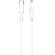 Blupebble PowerFlow USB Type-C To Lightning Cable 1m White