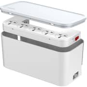 Blupebble BP-CMBOX5P-WH Cable Management Box